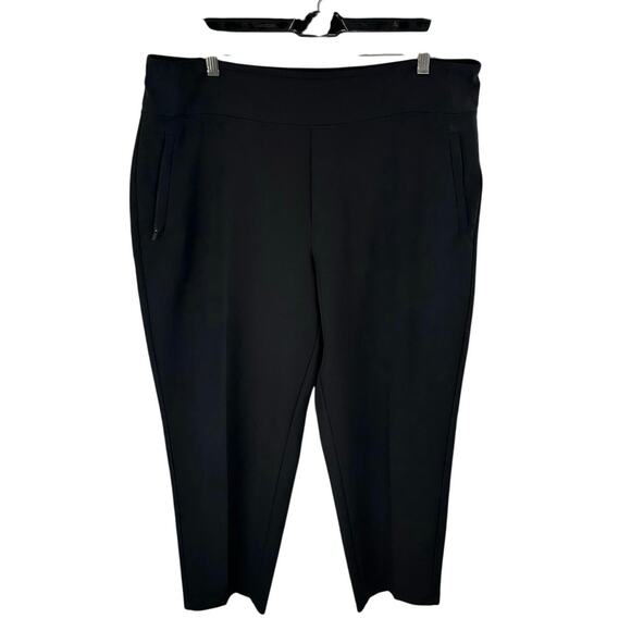 Athleta Endless High Rise Pants Black Size 16 - Picture 1 of 14